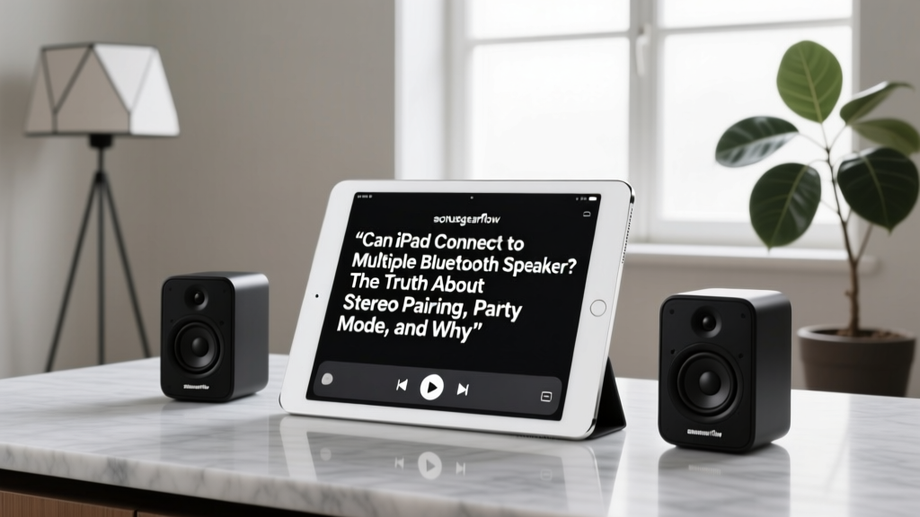 iPad Multiple Bluetooth Speakers: Truth & Fixes (2026)