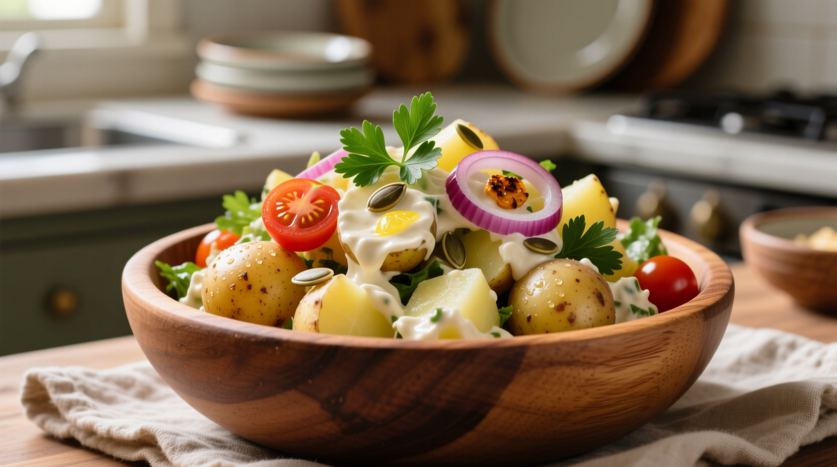 vegan potato salad