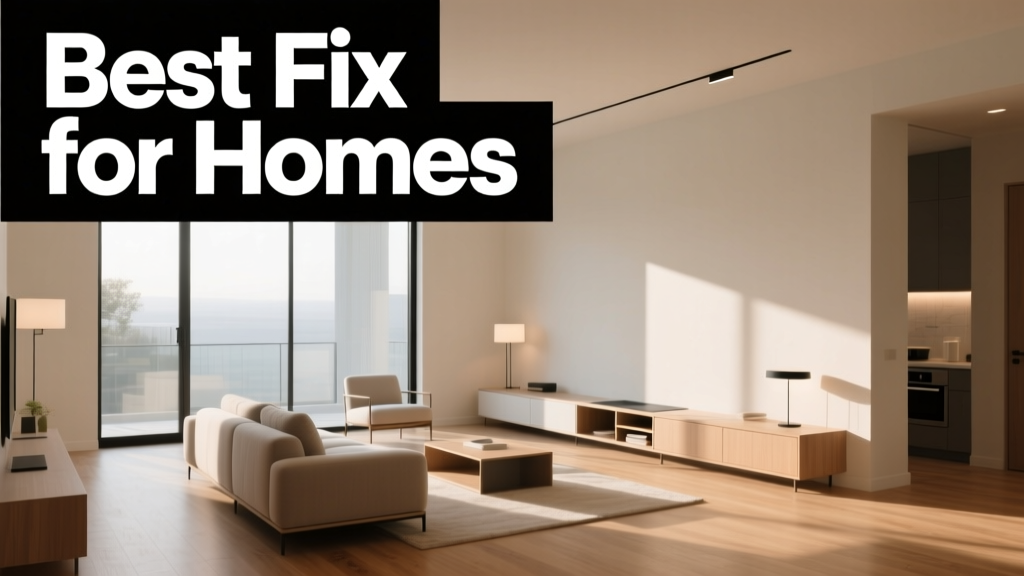The Best Fix for Homes: Proven, Data-Backed Solutions for Common Household Problems
