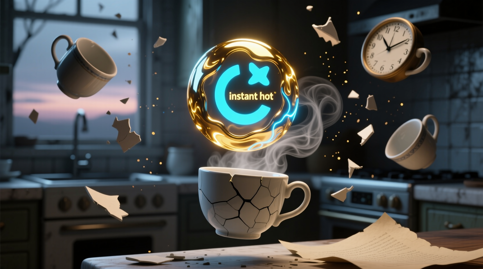 resetting an instant hot