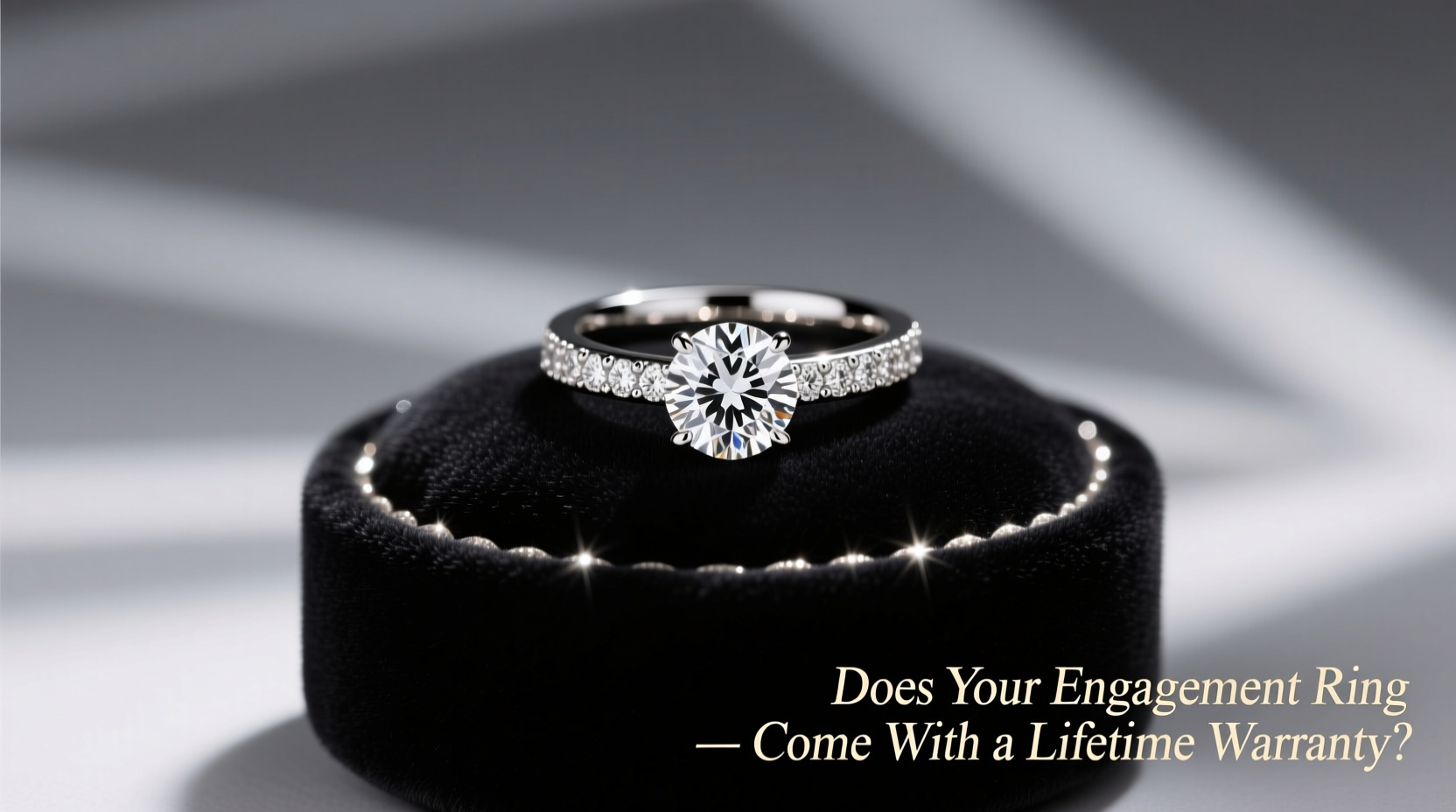 does my engagement ring come with a lifetime warranty