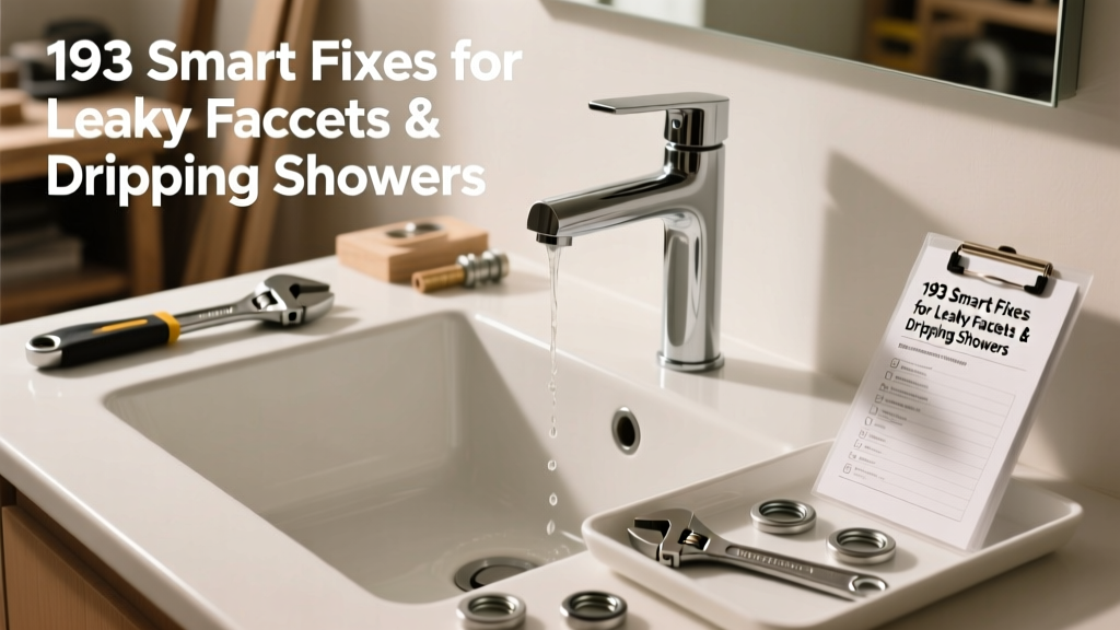 Home Tips 193: Smart Fixes for Leaky Faucets & Dripping Showers