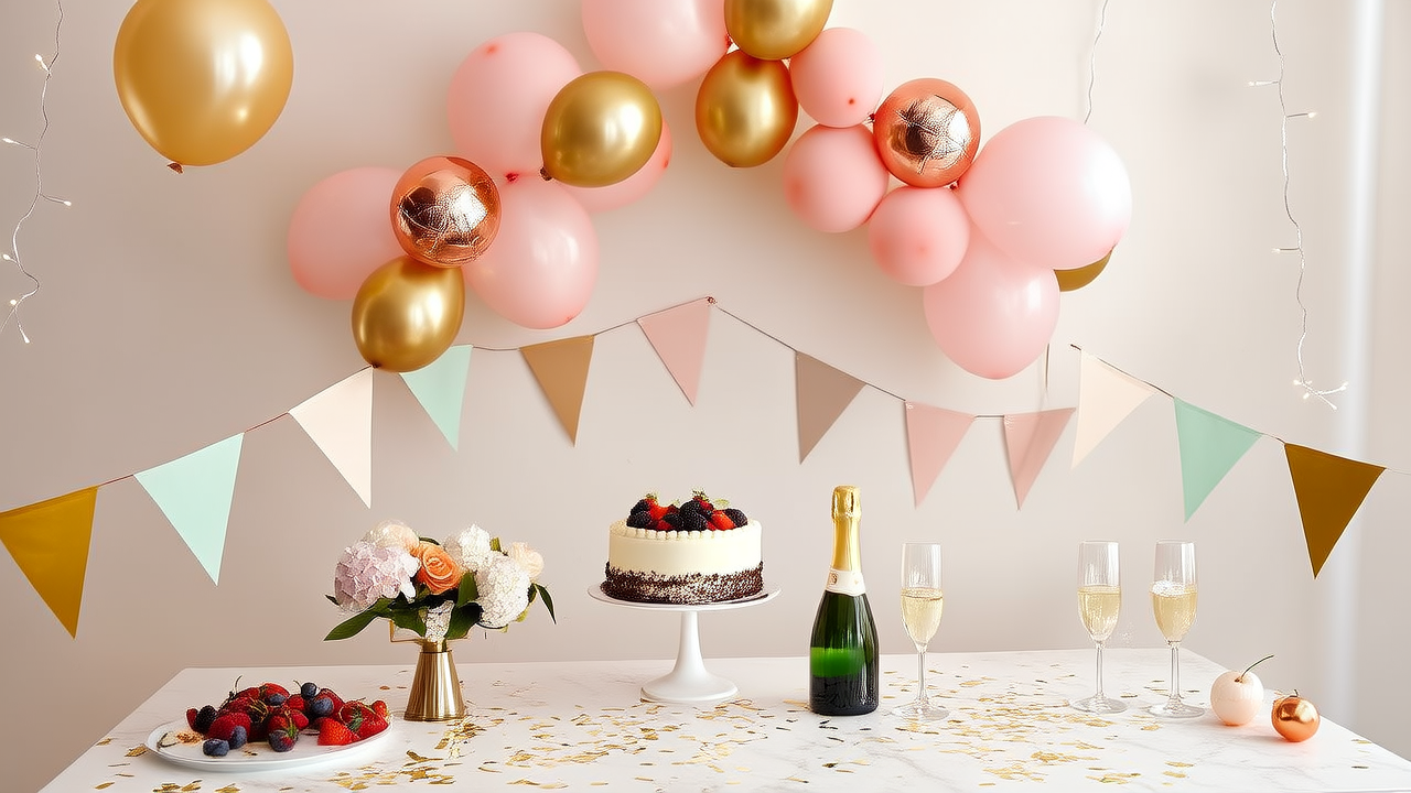 New Year's Eve at Home: Celebrate in Style