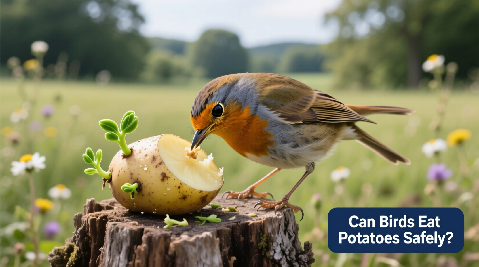 can birds eat potatoes