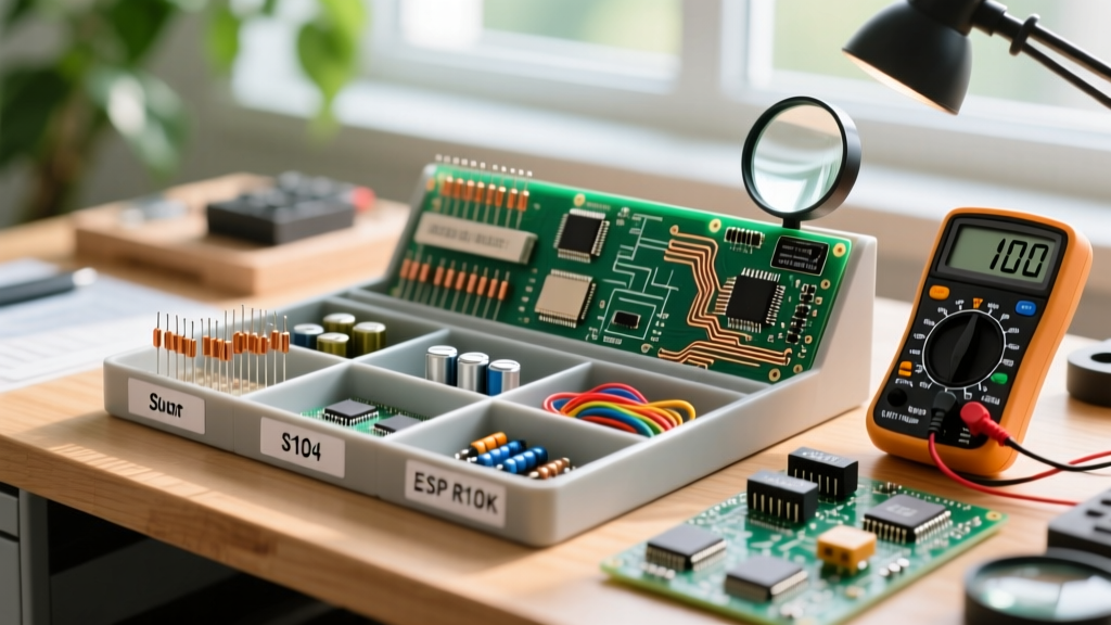 How to Read Electronics Component Markings: DIY Sorting Project