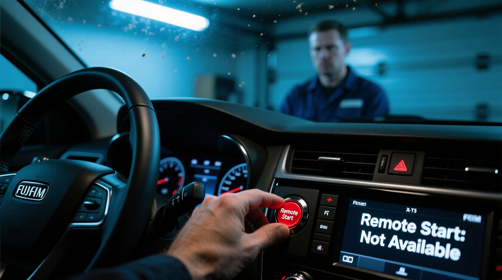 can you remote start a manual car