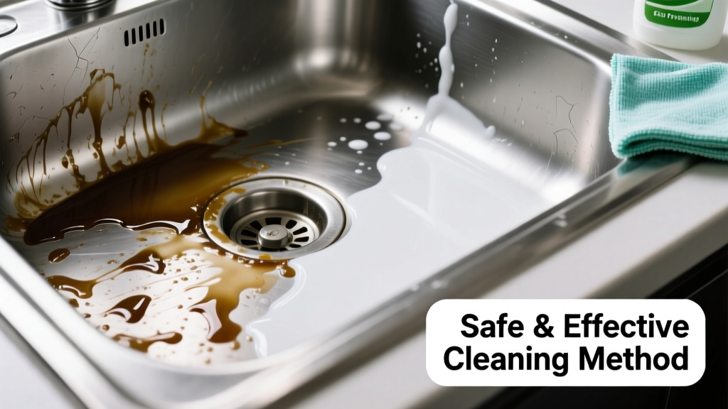 How to Remove Vomit from Stainless Steel Safely