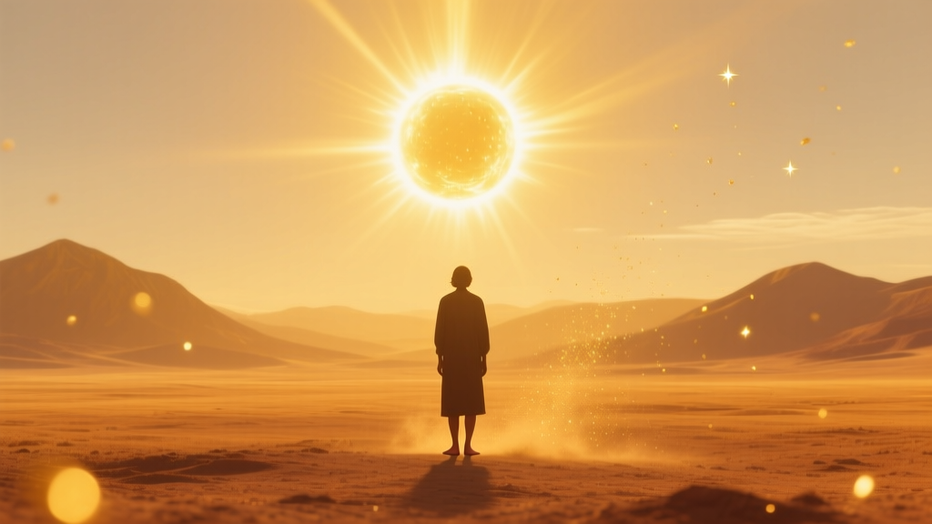 Gold Color and Sun: Combined Dream Symbolism