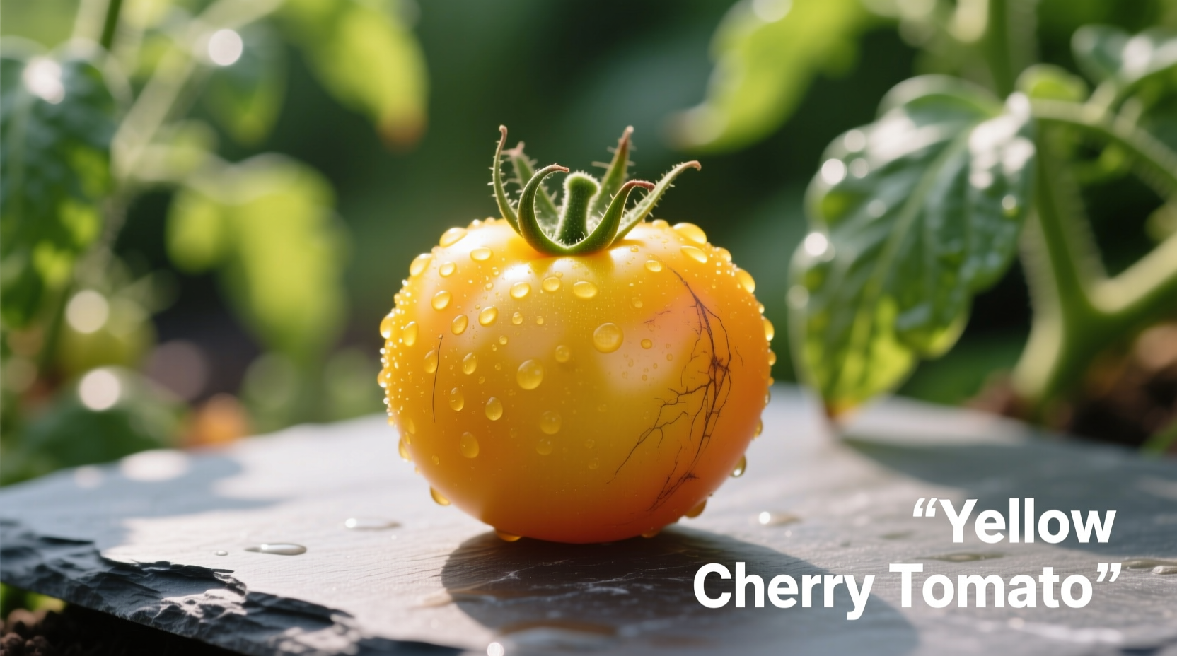 yellow cherry tomato