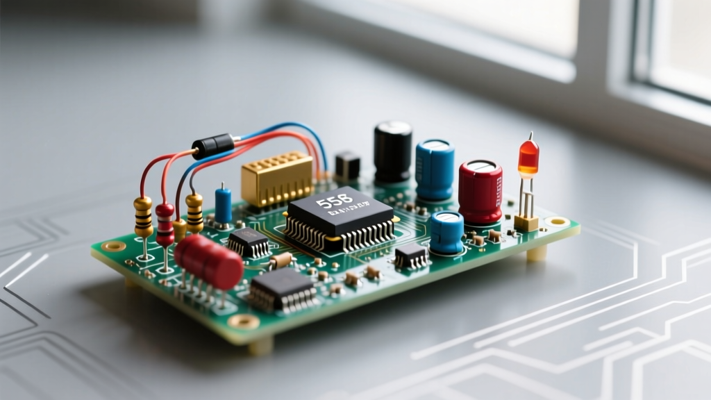 Designing a Circuit Timer 555: Astable Topology and Component Selection