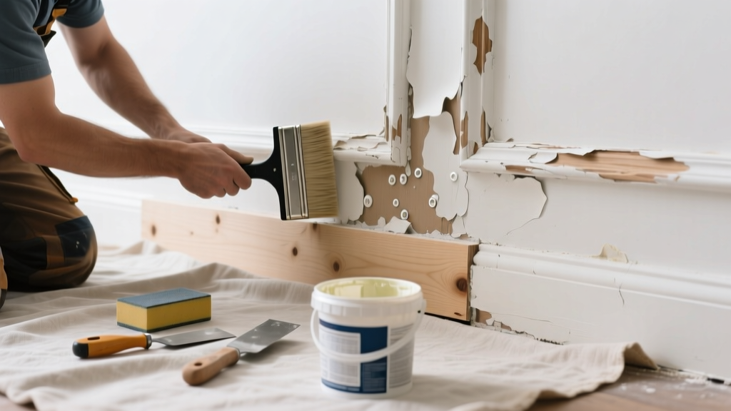 Fix Paint Not Adhering to Walls or Trim