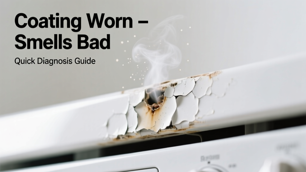 Coating Worn & Smells Bad: Quick Diagnosis Guide