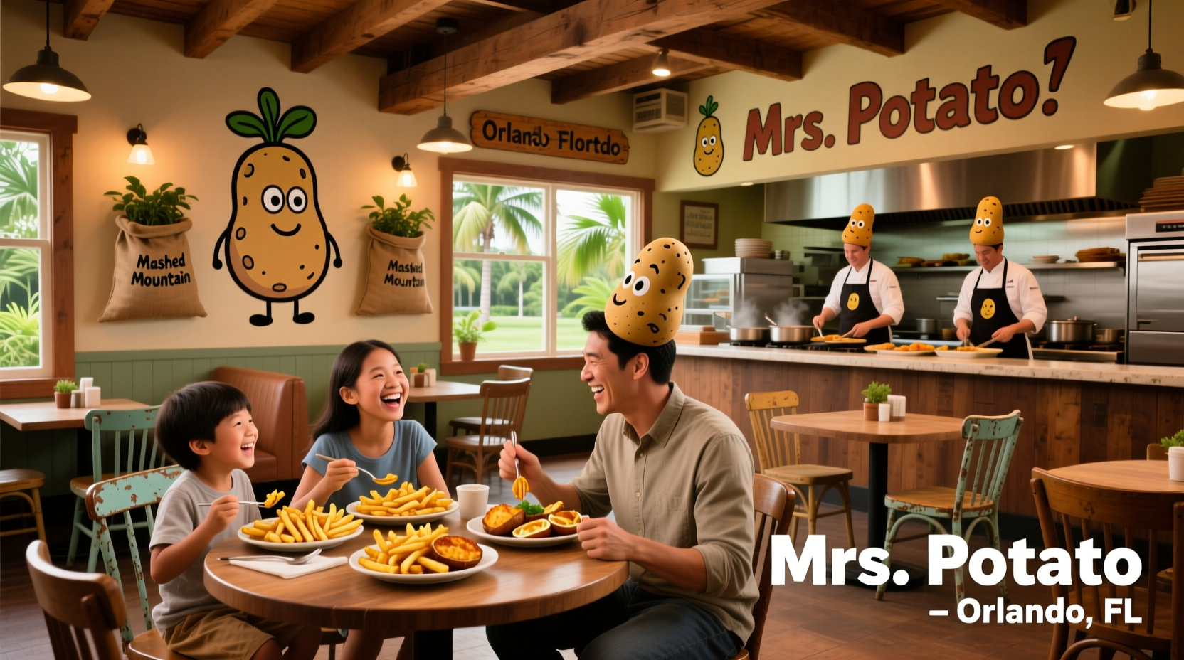 Mrs. Potato Restaurant Orlando Florida: What Exists