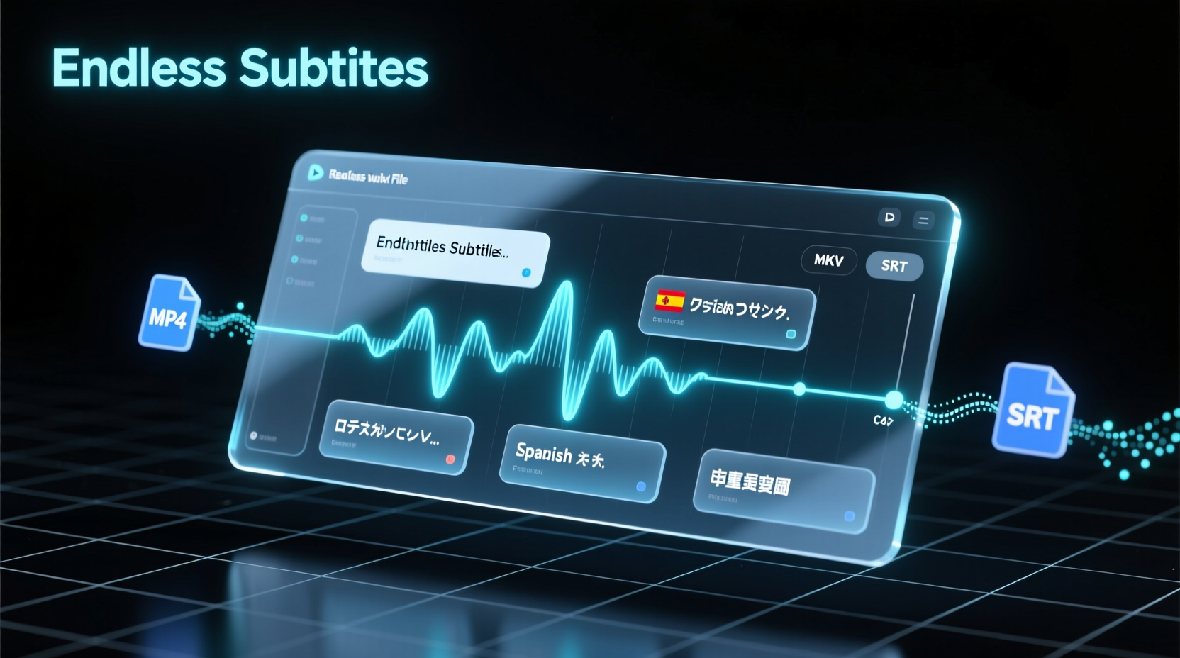 endlesssubtitles shifts subtitle files to stay in sync