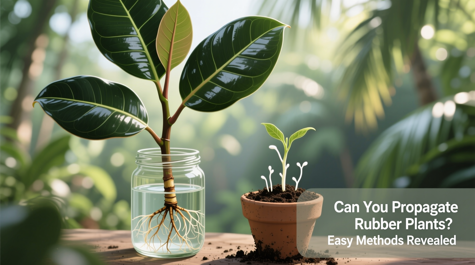 3 Ways to Propagate Rubber Plants | TheHomeSprouts