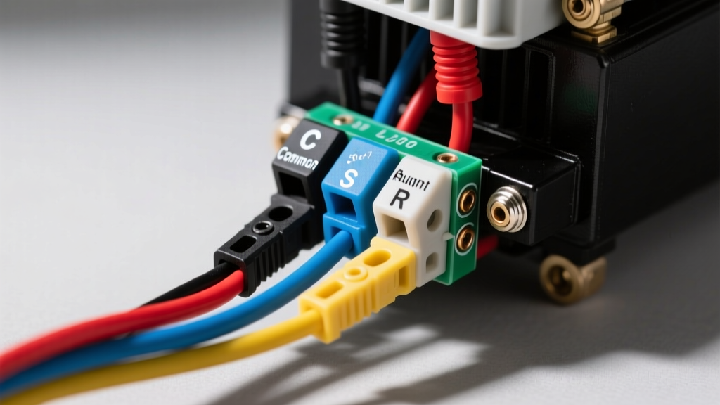 Air Conditioner Compressor Wiring Colors: C, S, R Terminals & Myths