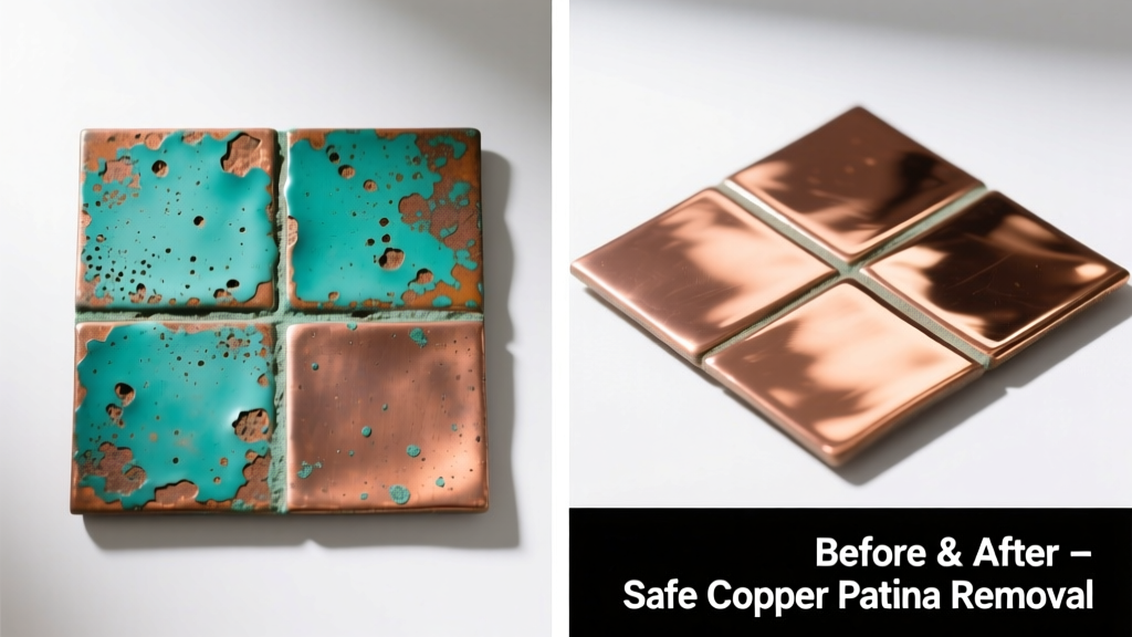How to Remove Copper Patina from Tile Safely