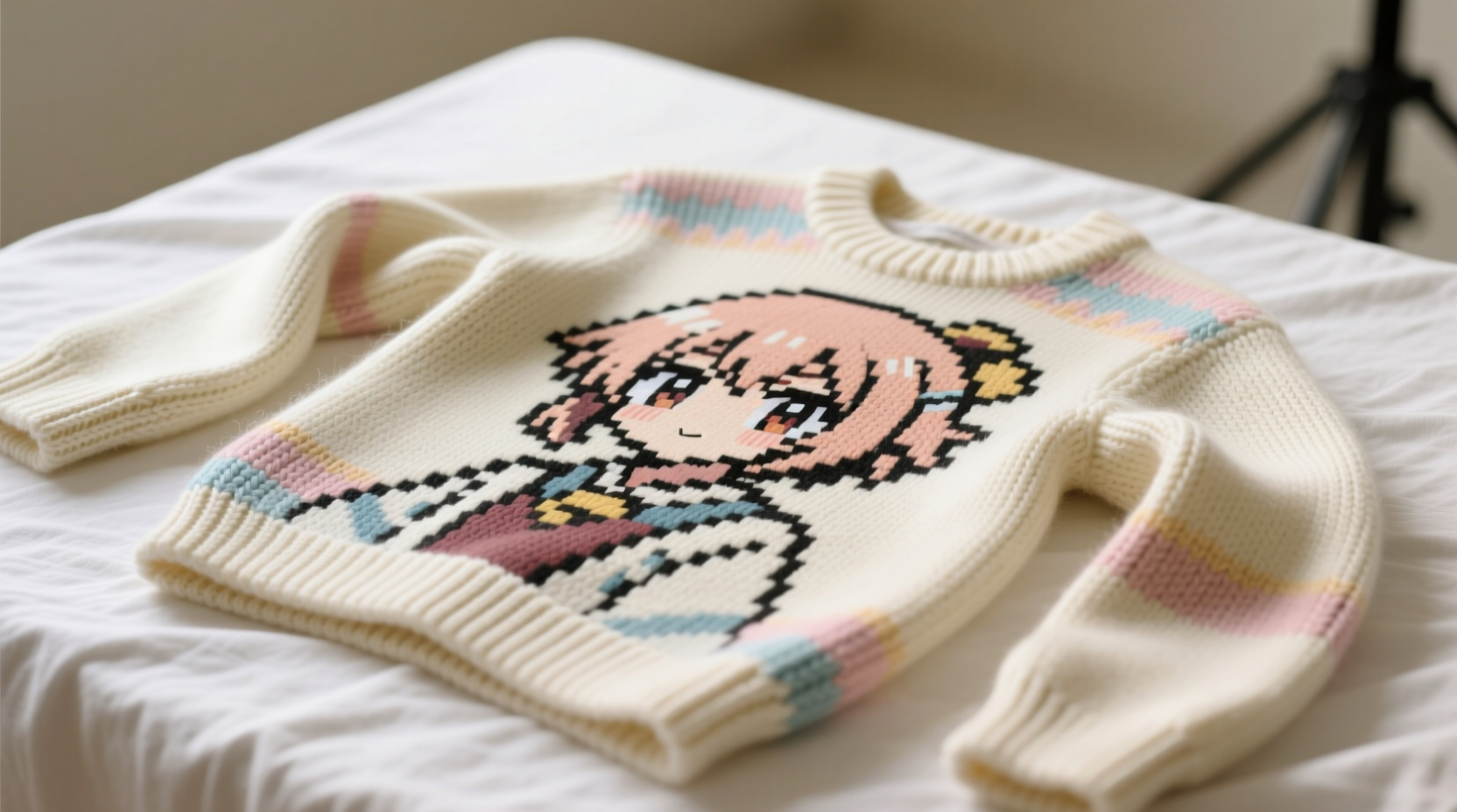 how to wash an intarsia anime sweater