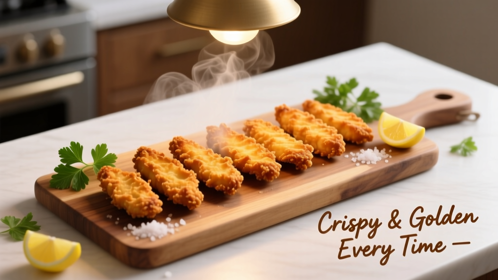 How to Air Fry Frozen Crispy Chicken Strips Perfectly