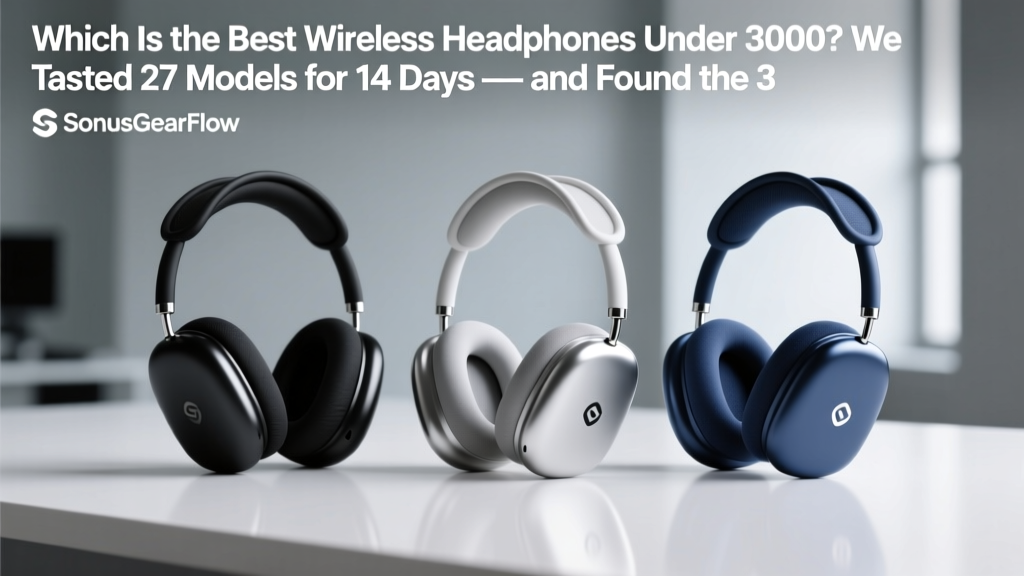 Best Wireless Headphones Under 3000 (2026)