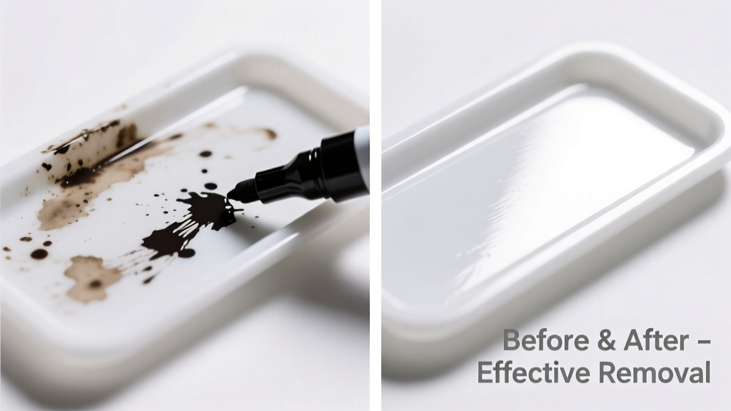 How to Remove Permanent Marker from Plastic Surfaces