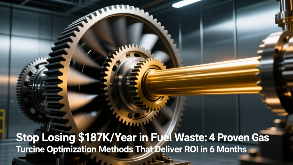 Cut $187K/Year Fuel Waste: 4 Gas Turbine ROI Methods