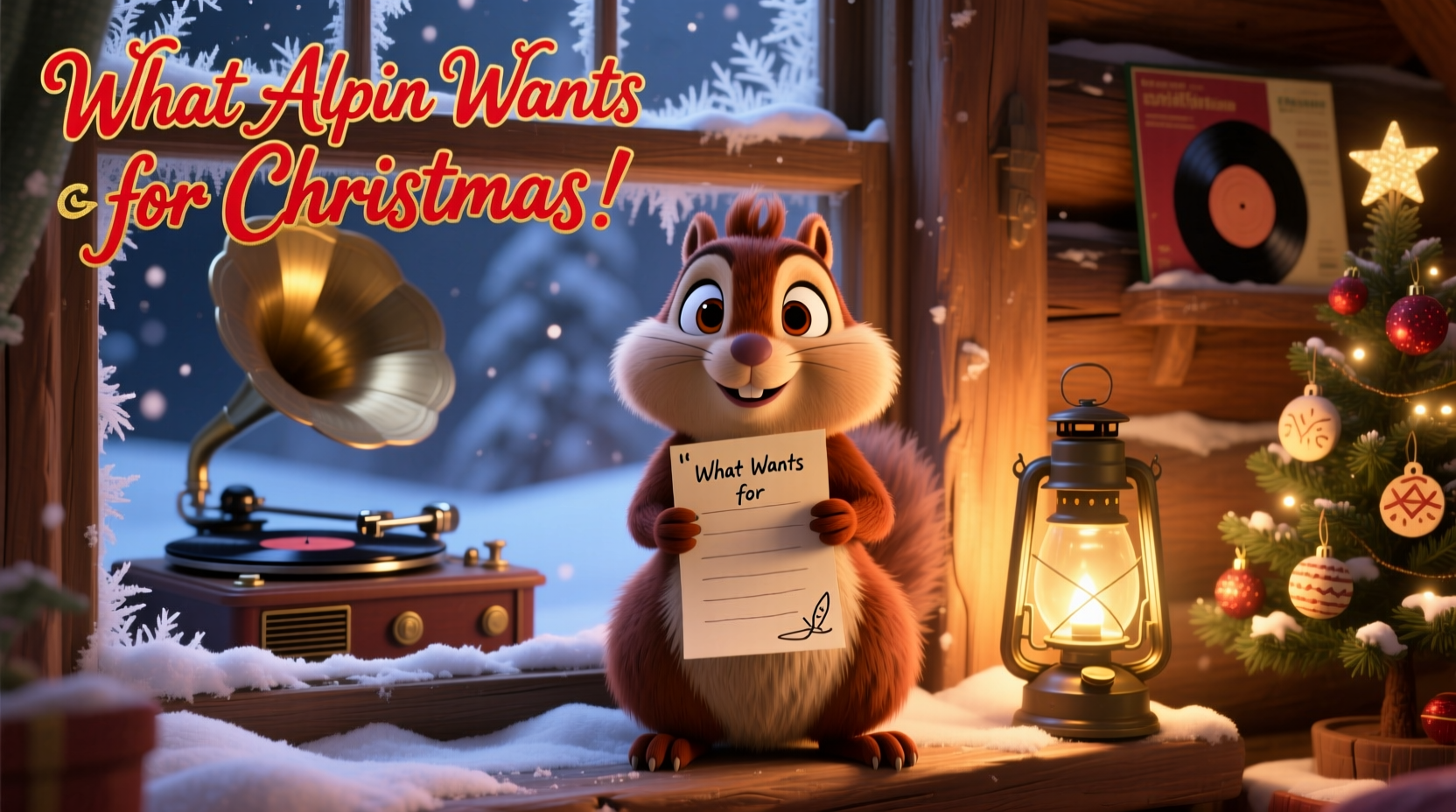 what does alvin want for christmas