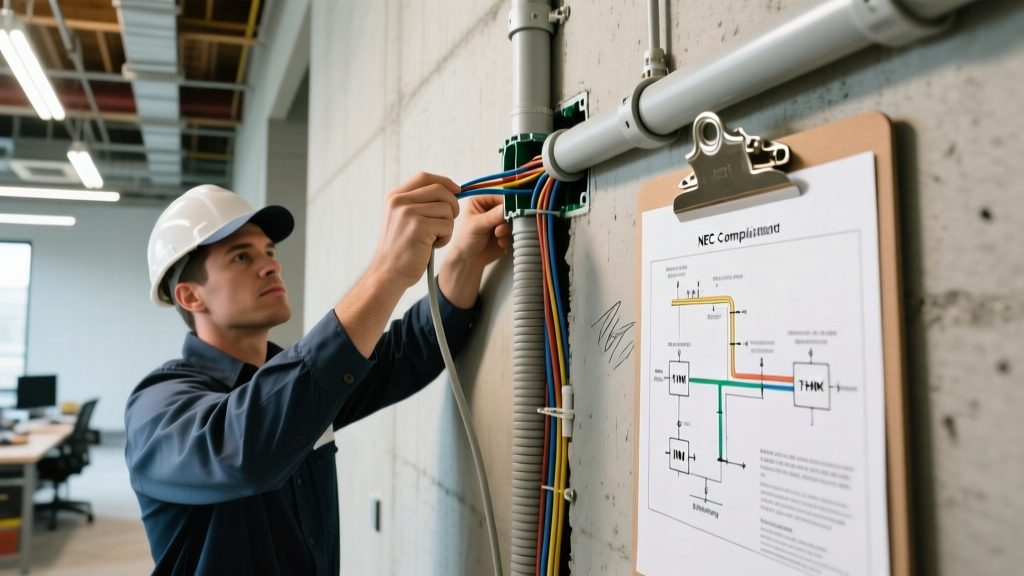 How to Run Electrical Wiring in Commercial Buildings: NEC Guide
