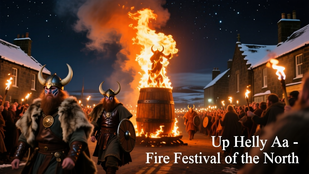 Up Helly Aa: The Viking Festival of Fire in Shetland’s Heartland