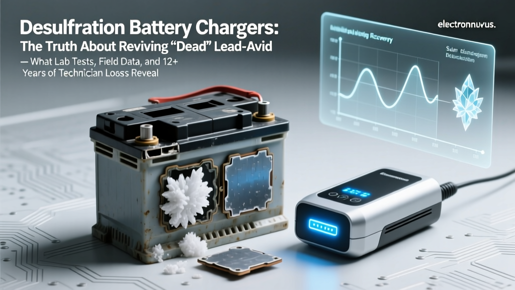 Desulfation Battery Chargers: The Truth About Reviving 'Dead' Lead-Acid Batteries — What Lab Tests, Field Data, and 12+ Years of Technician Logs Reveal