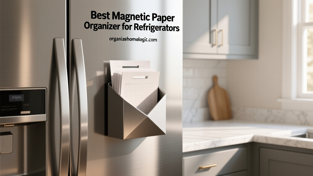 Best Magnetic Paper Organizer for Refrigerators