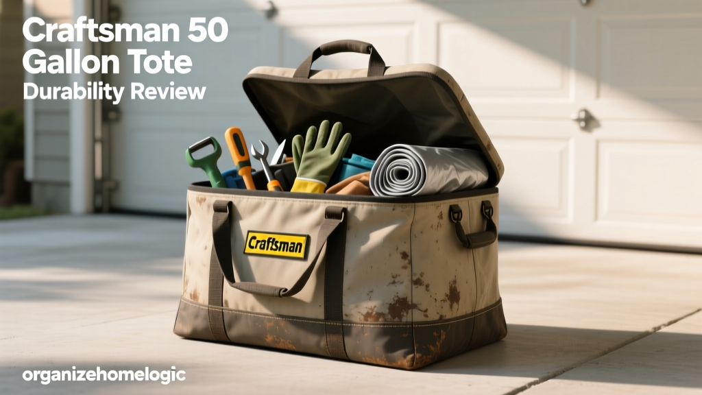 Craftsman 50 Gallon Tote Durability Review