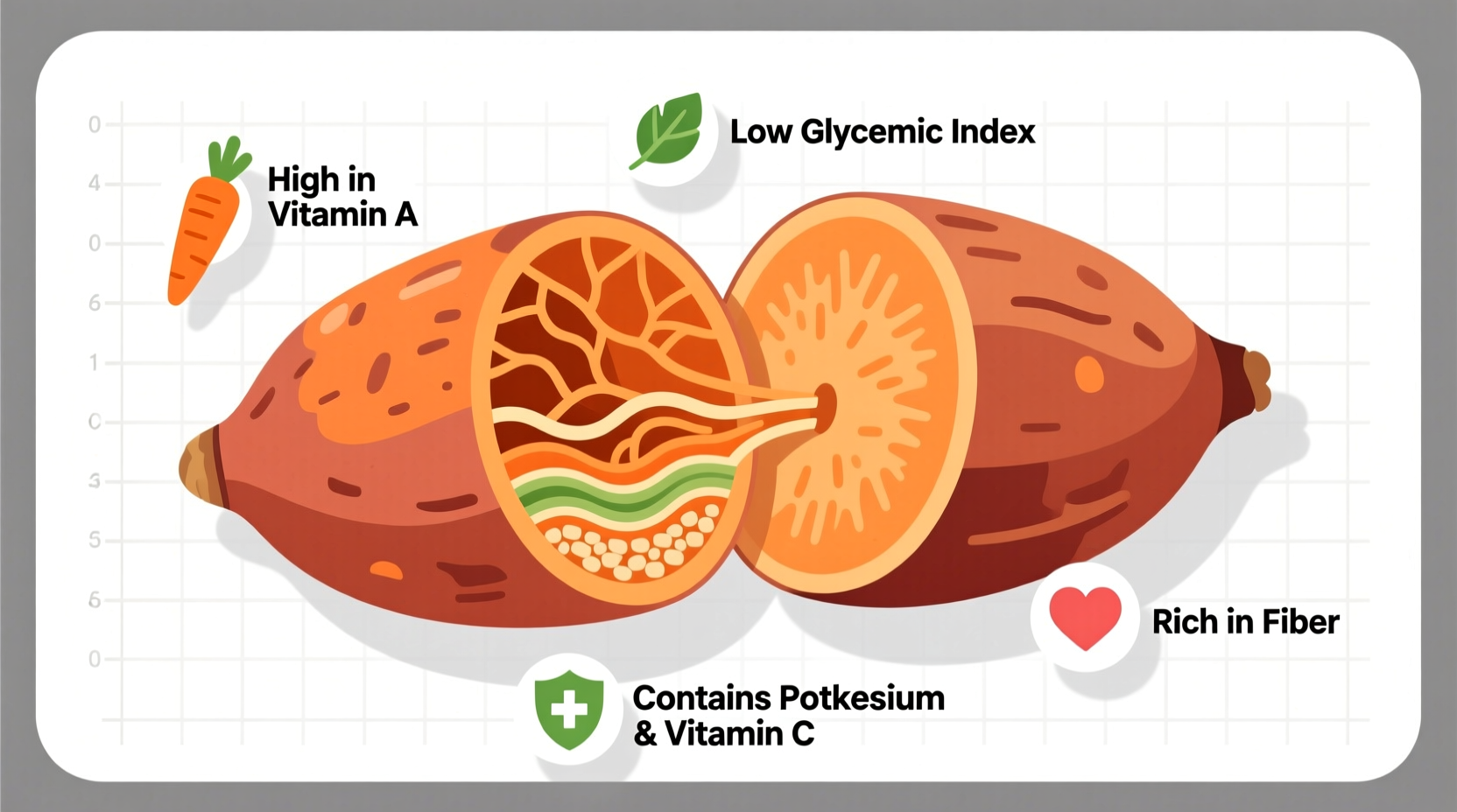 1 Sweet Potato Nutrition: Complete Facts & Benefits