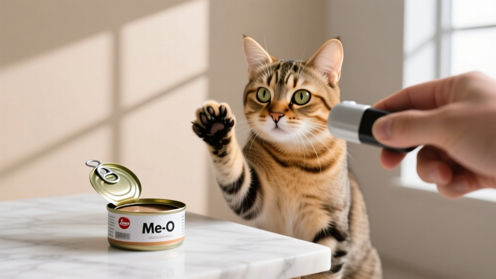Me-O Cat Food Review for Training