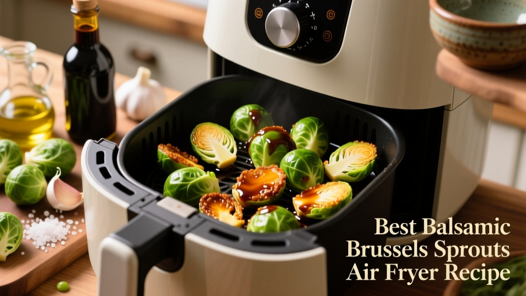 Best Balsamic Brussels Sprouts Air Fryer Recipe