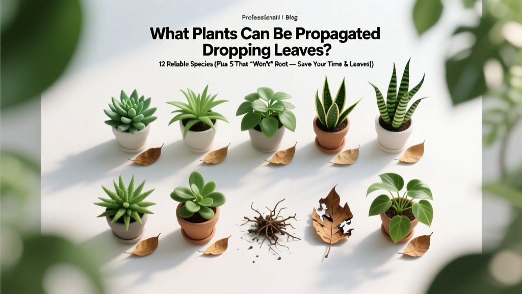 Plants That Propagate from Dropped Leaves (2026)