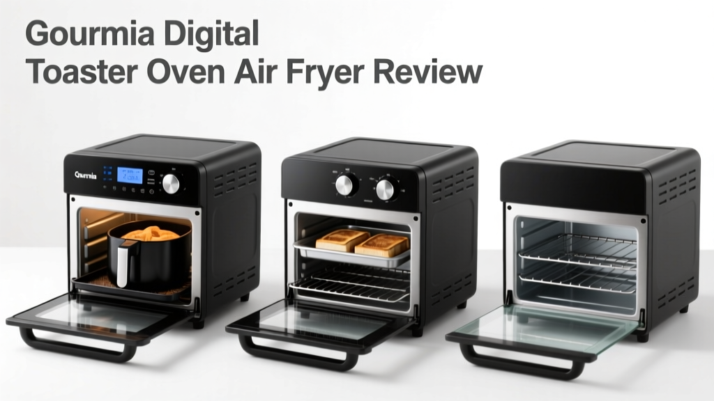 Gourmia Digital Toaster Oven Air Fryer Review
