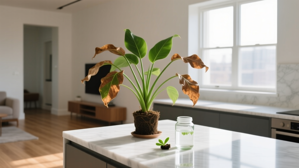 Why Indoor Plant Leaves Turn Brown + Propagation Tips