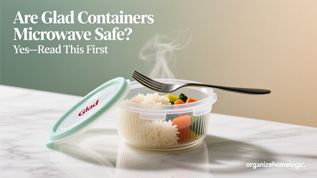 Are Glad Containers Microwave Safe? Yes—Read This First