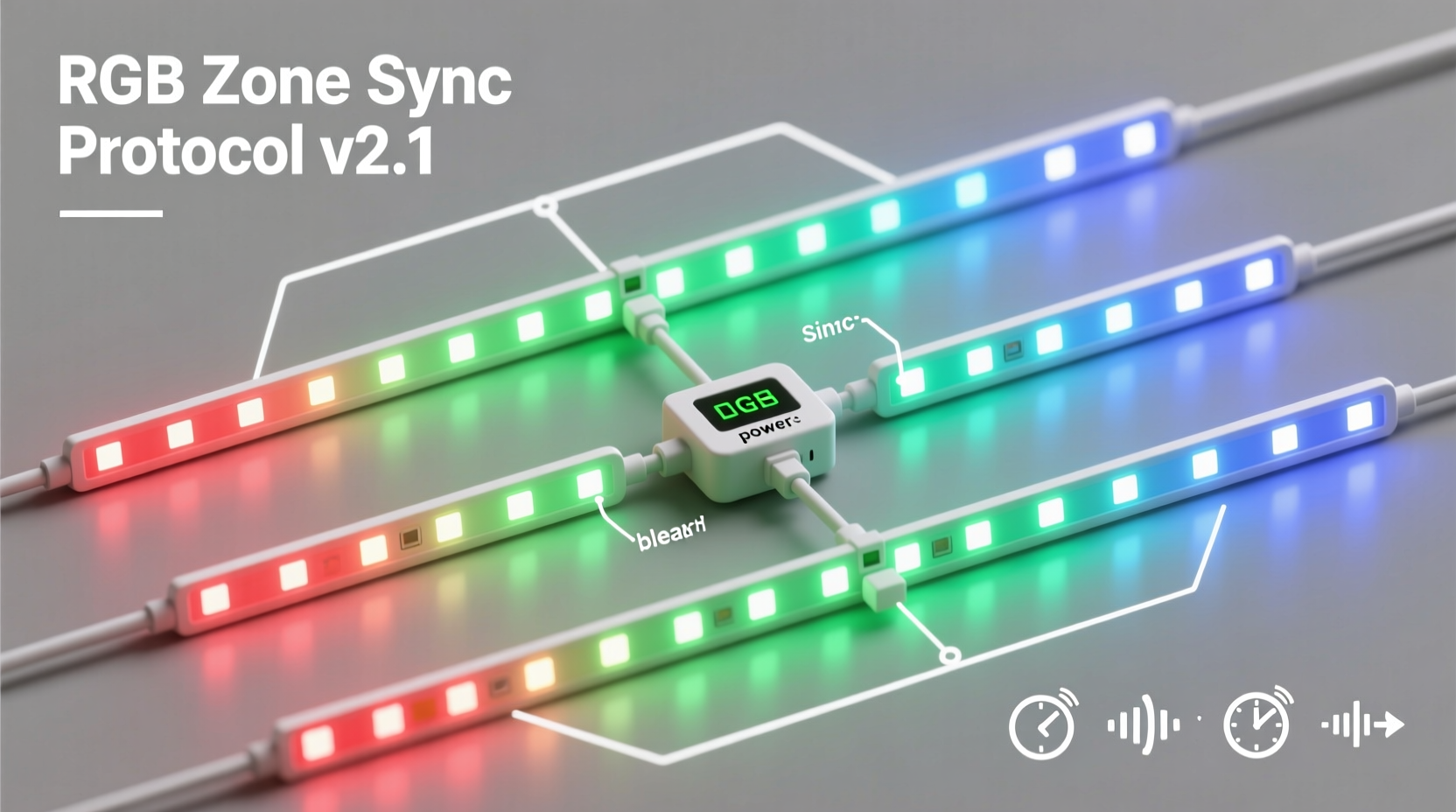 How To Coordinate RGB Light Colors Across Multiple Strands Without Color  Bleed Or Lag Between Zones