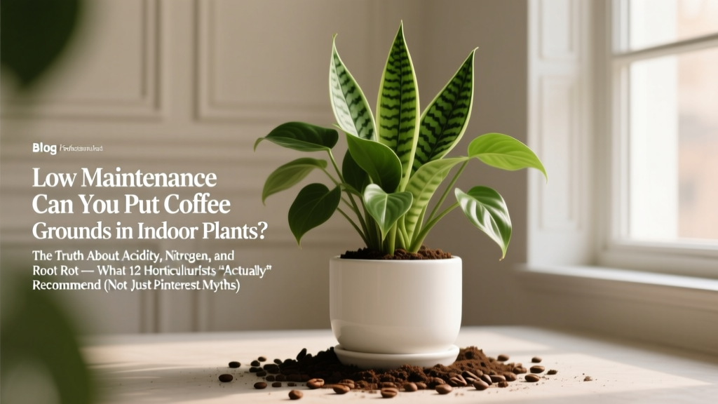 Coffee Grounds for Indoor Plants: Truth & Risks (2026)