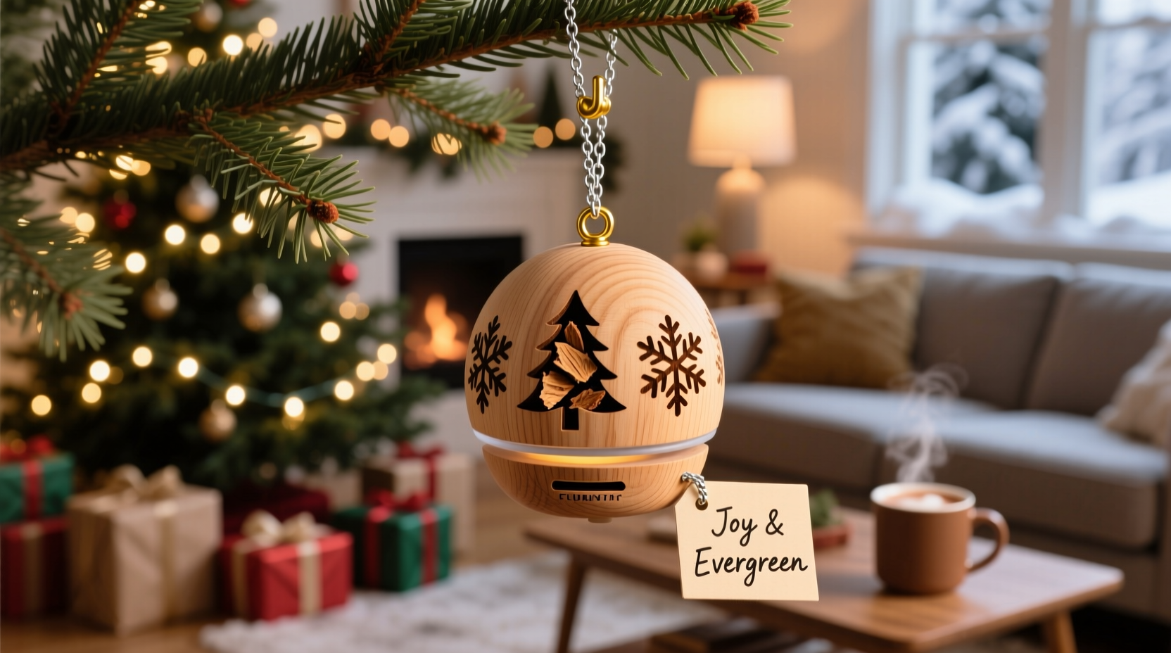 how to make a custom scent diffuser for your christmas tree