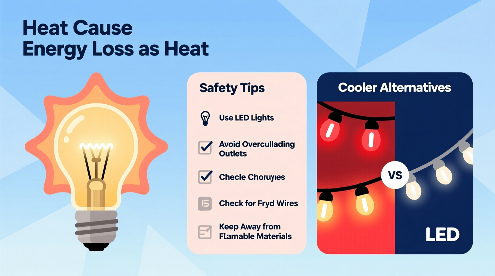 why do some christmas lights get hot to the touch safety tips and cooler alternatives