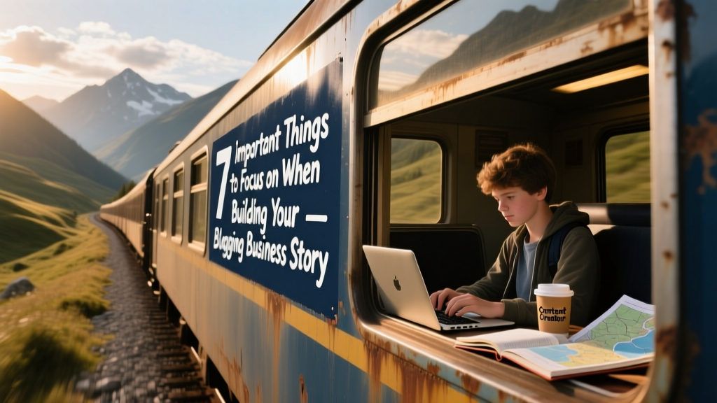7 Important Things To Focus On When Building Your Blogging Business Story