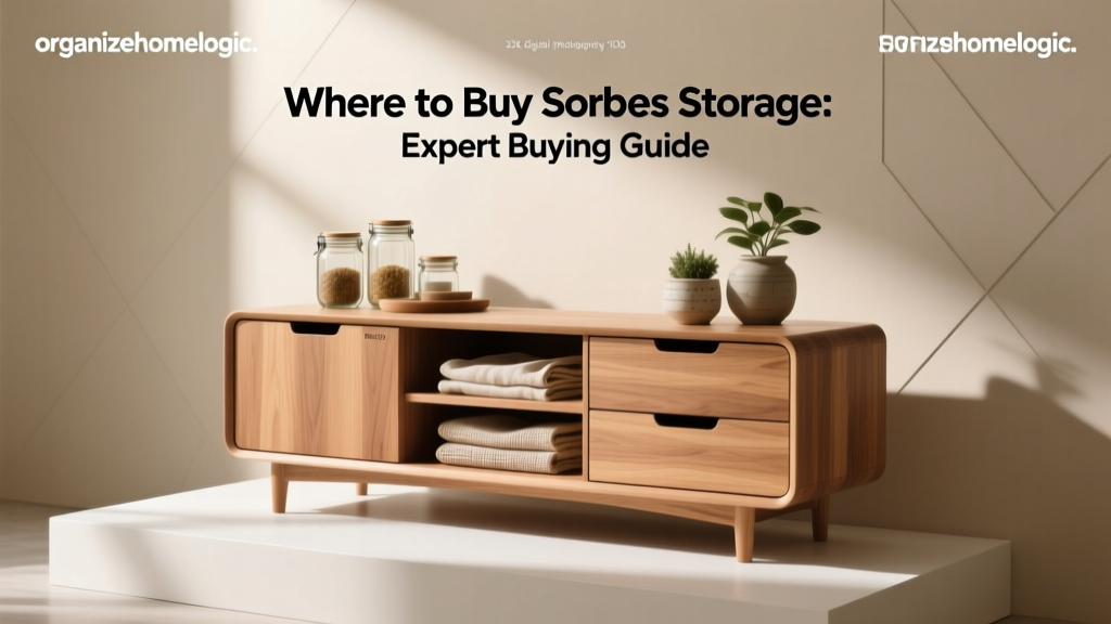 Where to Buy Sorbus Storage: Expert Buying Guide