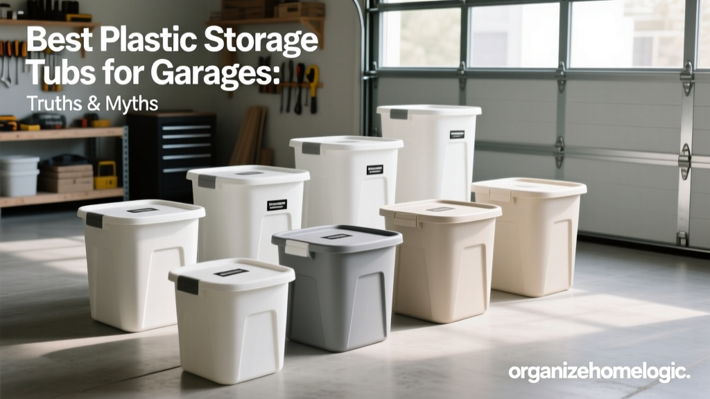 Best Plastic Storage Tubs for Garages: Truths & Myths