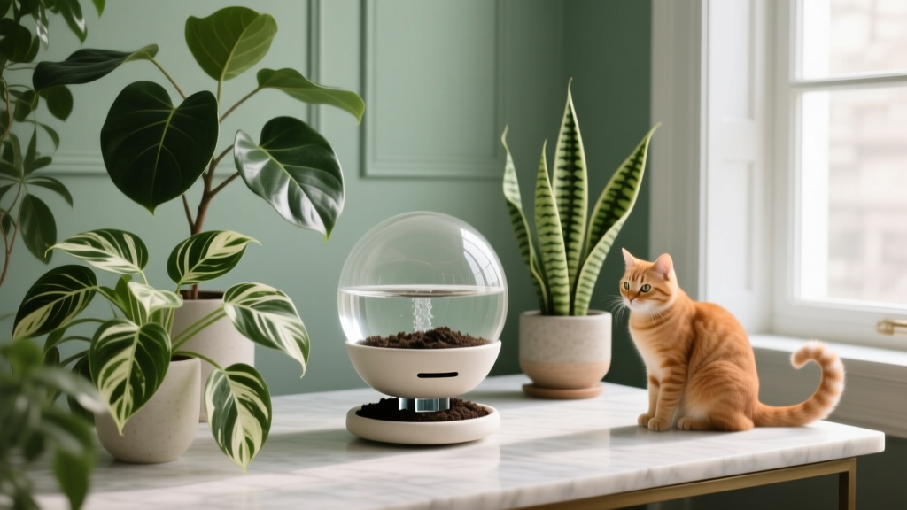 Watering Globes for Indoor Plants: Safe for Cats?