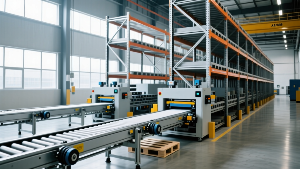 Integrating Conveyor Material Handling Equipment with AS/RS Racking