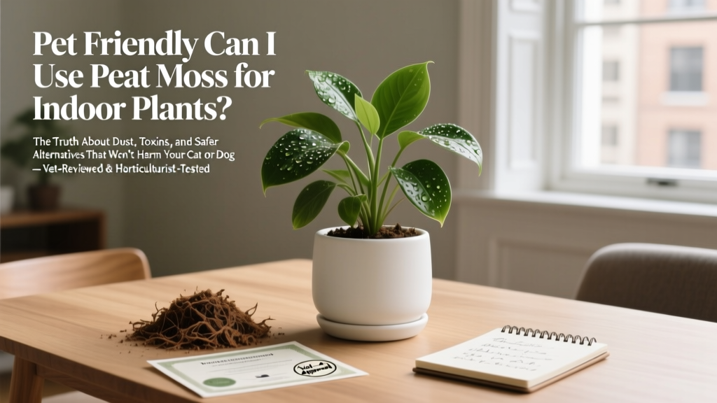 Pet-Friendly Peat Moss for Indoor Plants? (2026)