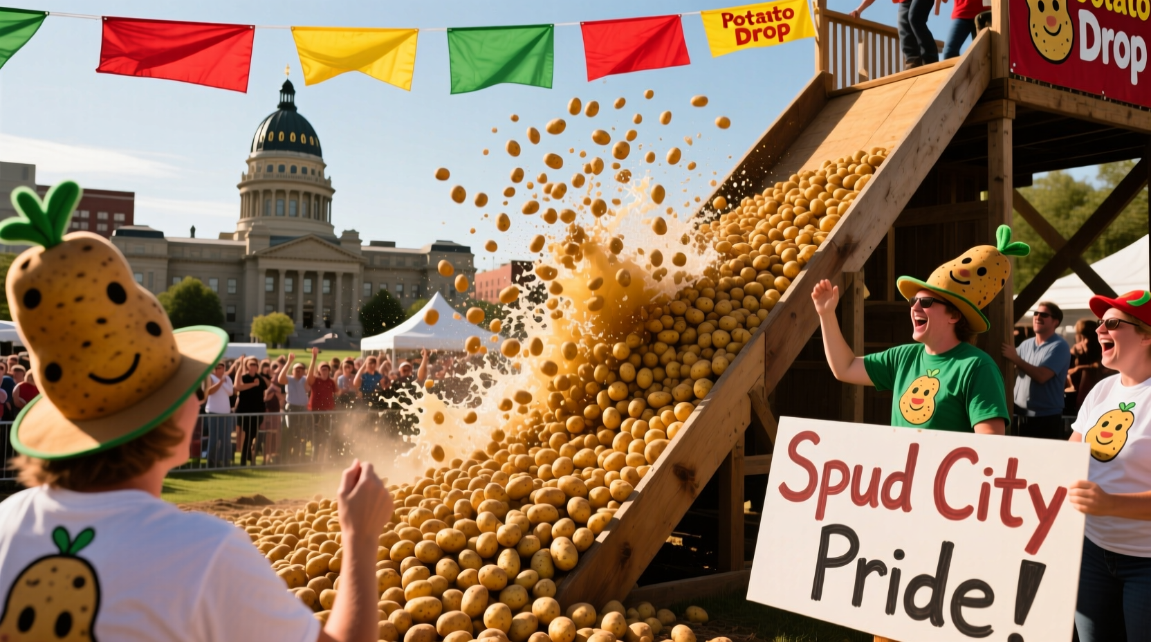 Boise Potato Drop: Idaho's Unique New Year Celebration